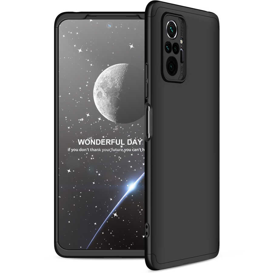 Xiaomi Redmi Note 10 Pro Kılıf Zore Ays Kılıf - Siyah