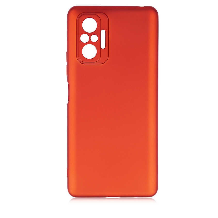 Xiaomi Redmi Note 10 Pro Kılıf Zore Premier Silikon Kılıf - Kırmızı
