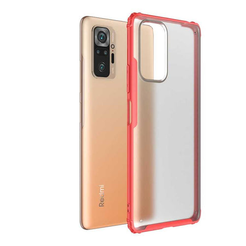 Xiaomi Redmi Note 10 Pro Kılıf Zore Volks Kılıf - Kırmızı