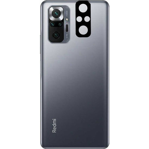 Xiaomi Redmi Note 10 Pro Zore 3D Kamera Camı - Siyah
