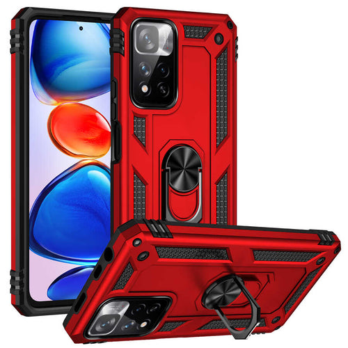 Xiaomi Redmi Note 11 Pro Plus 5G Kılıf Zore Vega Kılıf - Kırmızı