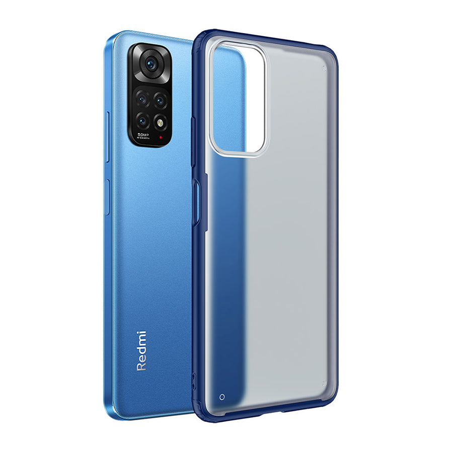 Xiaomi Redmi Note 11S Global Kılıf Zore Volks Kılıf - Lacivert