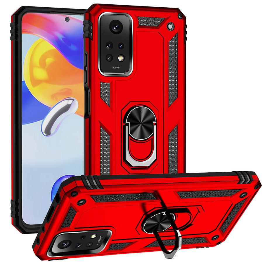 Xiaomi Redmi Note 12 Pro 4G Kılıf Zore Vega Kılıf - Kırmızı