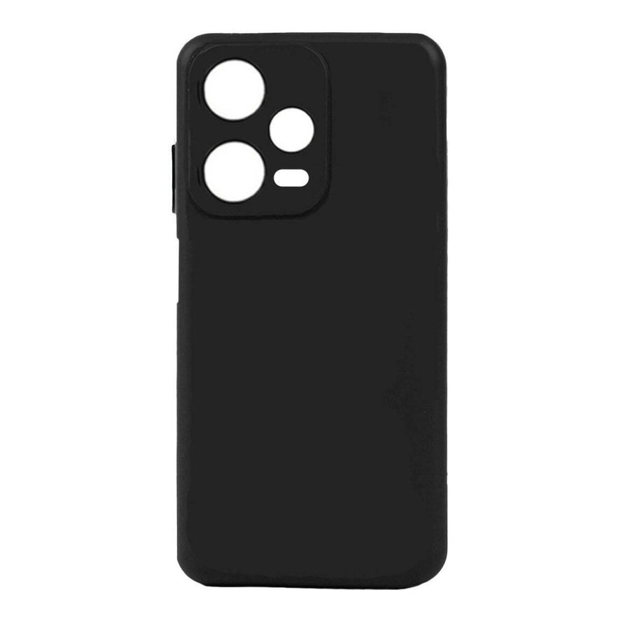 Xiaomi Redmi Note 12 Pro 5G Kılıf Zore Biye Silikon - Siyah