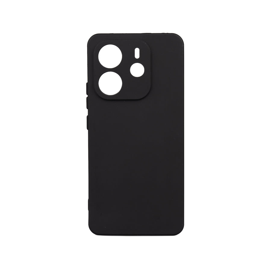 Xiaomi Redmi Note 14 4G Kılıf Zore Biye Silikon - Siyah