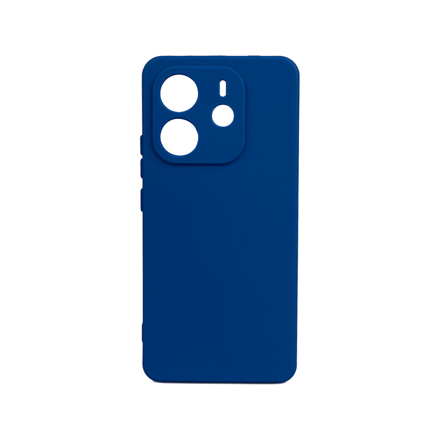 Xiaomi Redmi Note 14 4G Kılıf Zore Biye Silikon - Mavi