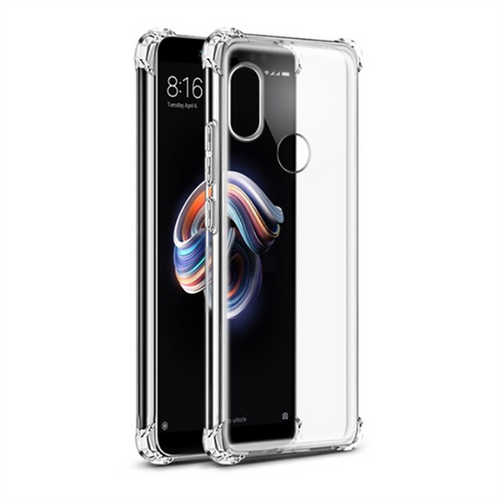 Xiaomi Redmi Note 6 Pro Kılıf Zore Nitro Anti Shock Silikon - Renksiz