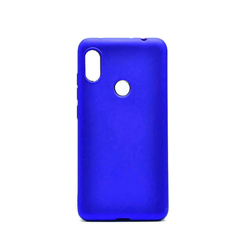 Xiaomi Redmi Note 6 Pro Kılıf Zore Premier Silikon Kılıf - Saks Mavi