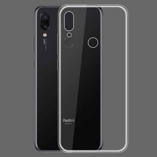 Xiaomi Redmi Note 7 Kılıf Zore Süper Silikon Kılıf - Renksiz