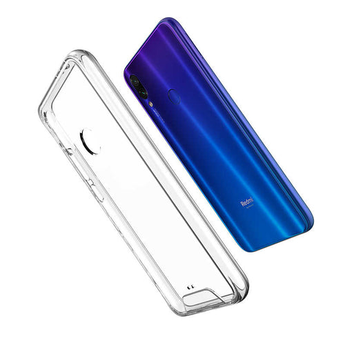 Xiaomi Redmi Note 7 Kılıf Zore Gard Silikon - Renksiz