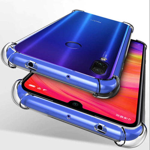 Xiaomi Redmi Note 7 Kılıf Zore Nitro Anti Shock Silikon - Renksiz