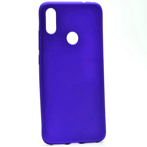 Xiaomi Redmi Note 7 Kılıf Zore Premier Silikon Kılıf - Saks Mavi