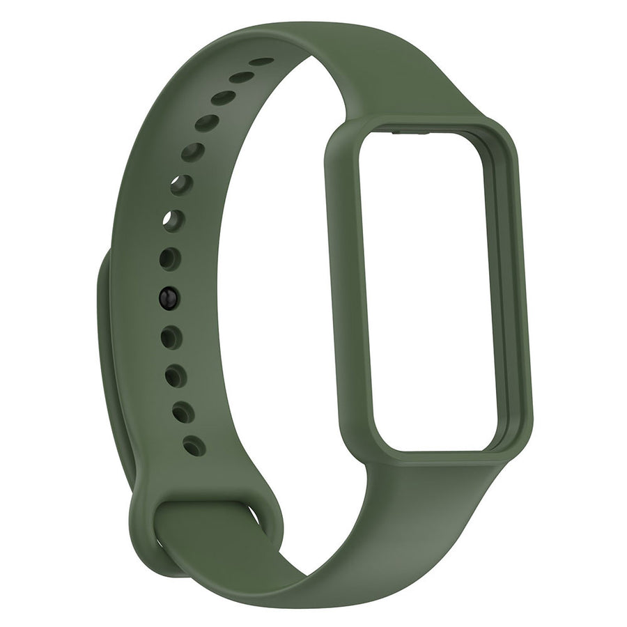 Xiaomi Redmi Smart Band 2 Zore KRD-87 Silikon Kordon - Koyu Yeşil