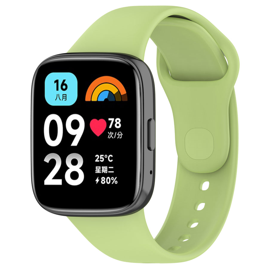 Xiaomi Redmi Watch 3 Active Zore Klasik Kordon - Açık Yeşil
