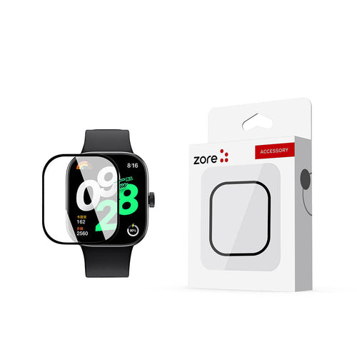 Xiaomi Redmi Watch 4 Zore PMMA Pet Saat Ekran Koruyucu - Siyah