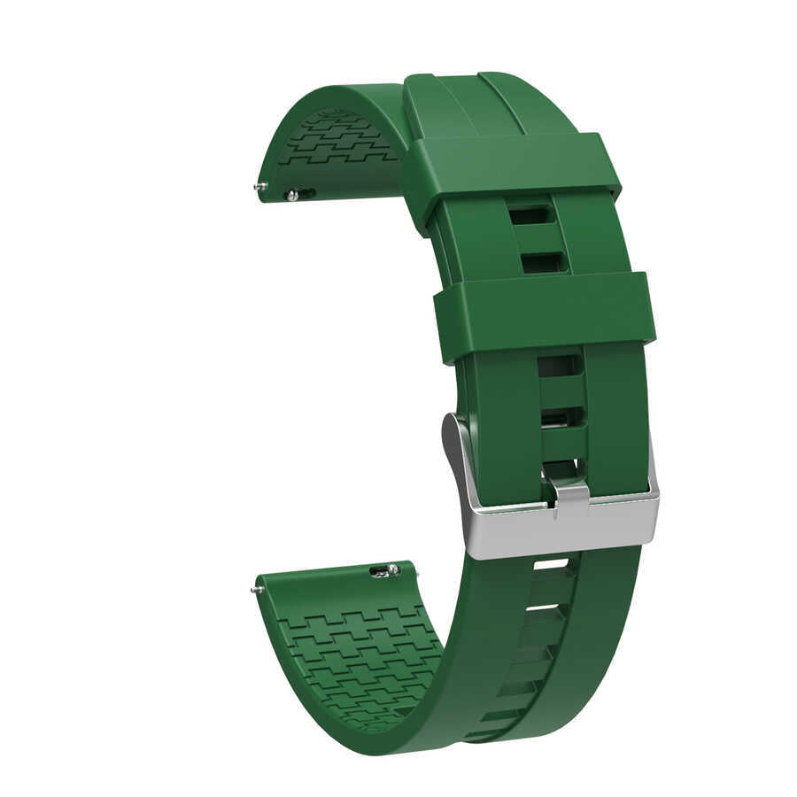 Xiaomi Redmi Watch 5 Active KRD-23 22mm Silikon Kordon - Yeşil