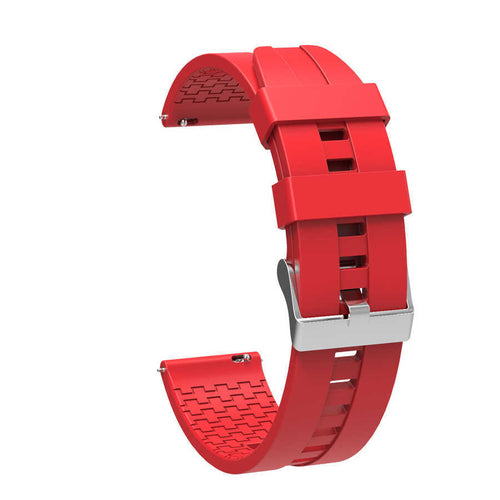 Xiaomi Redmi Watch 5 Active KRD-23 22mm Silikon Kordon - Kırmızı
