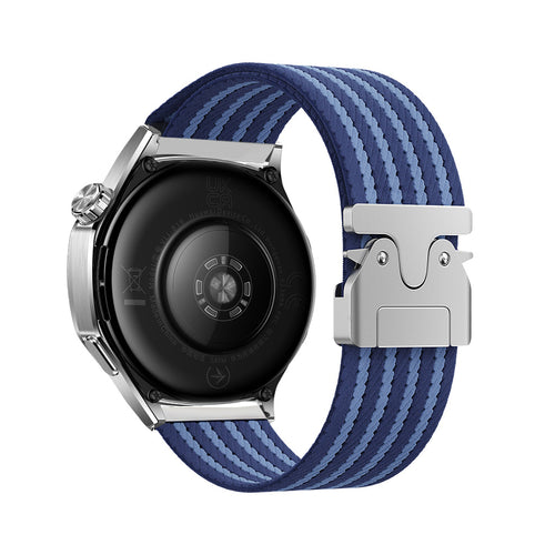 Xiaomi Redmi Watch 5 Active Zore KRD-133 22mm Naylon Kumaş Hasır Örgülü Kordon - Mavi