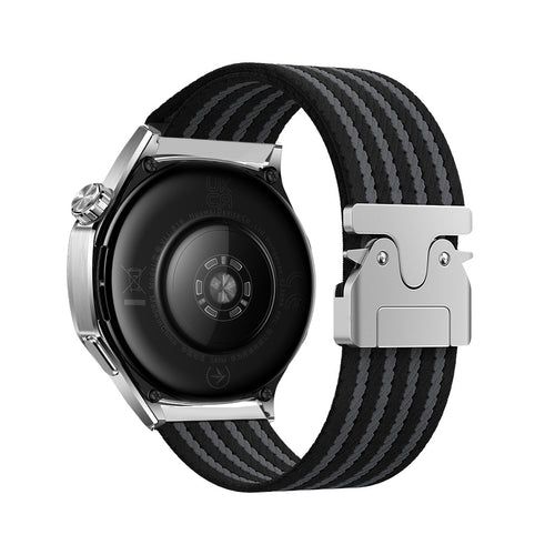 Xiaomi Redmi Watch 5 Active Zore KRD-133 22mm Naylon Kumaş Hasır Örgülü Kordon - Siyah