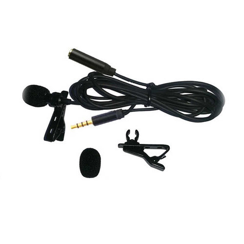 Zore DC-C5 Canlı Yayın Yaka Mikrofon - Siyah