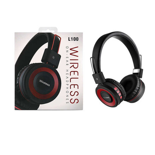 Zore L100 Bluetooth Kulaklık - Kırmızı