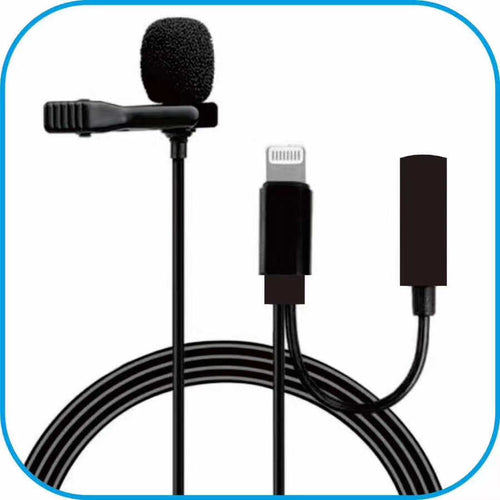 Zore MS-UC568 Canlı Yayın Yaka Mikrofon - Siyah
