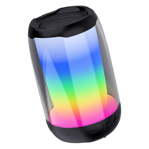 Zore NBY8893A Ayarlanabilir RGB Işıklı Bluetooth Hoparlör Speaker - Siyah