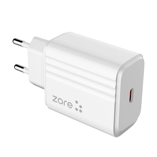 Zore Play Serisi PL2 20W PD Seyahat Şarj Aleti - Beyaz