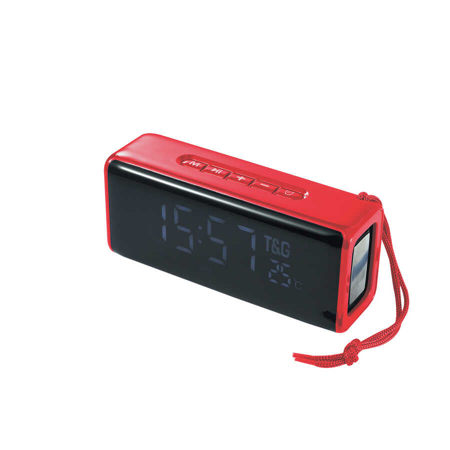 Zore TG-174 Bluetooth Speaker Hoparlör - Kırmızı