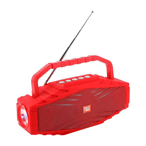 Zore TG-804 Bluetooth Speaker Hoparlör - Kırmızı